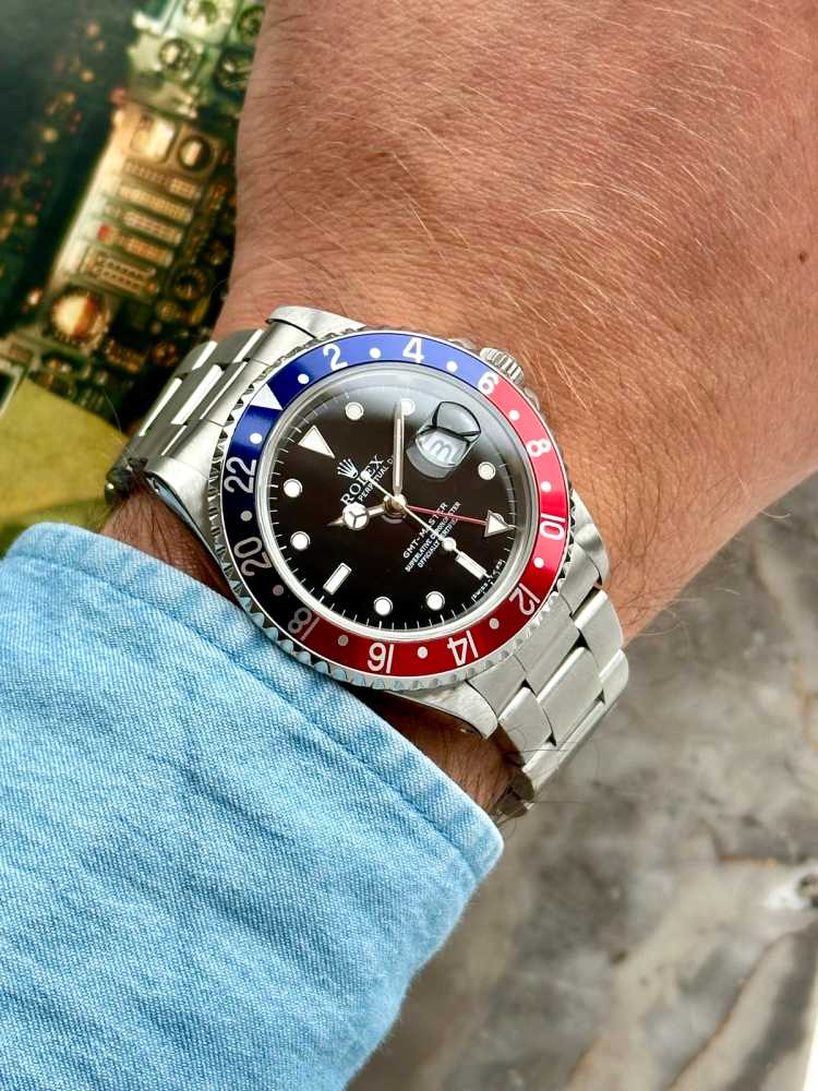 Image for Rolex GMT-Master "Pepsi" 16700 Black 1996 