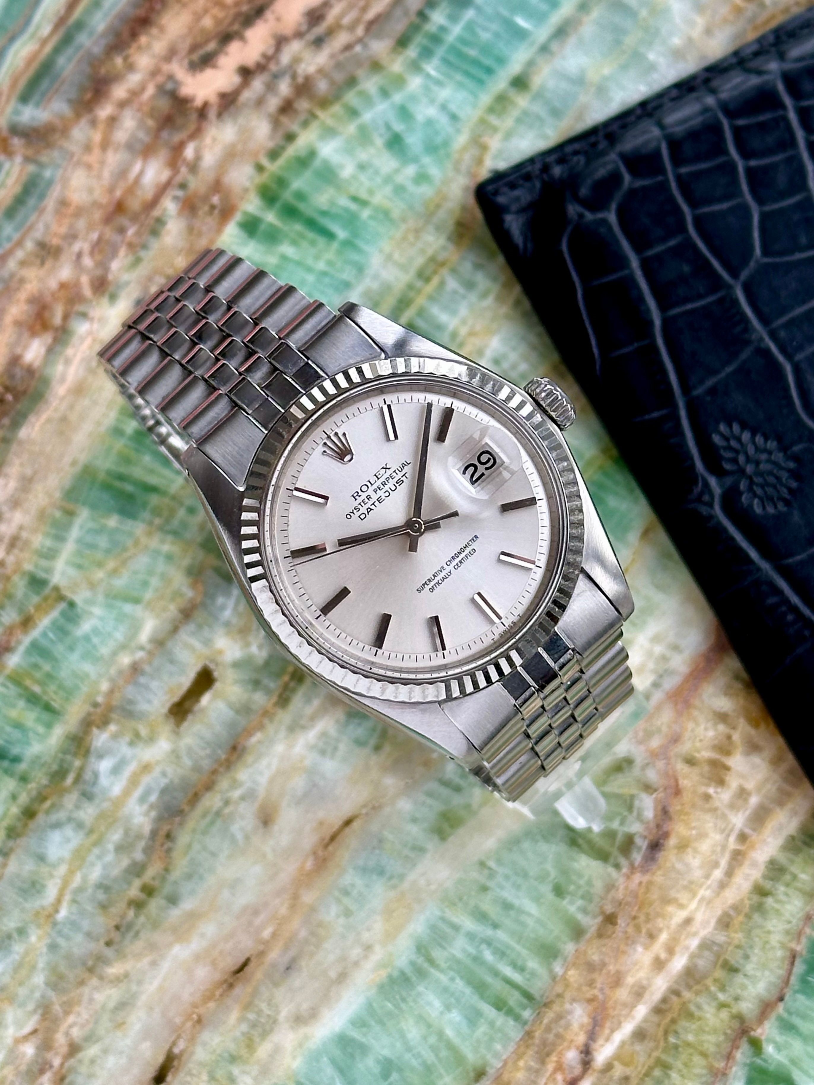Rolex Datejust 1601 Silver 1978