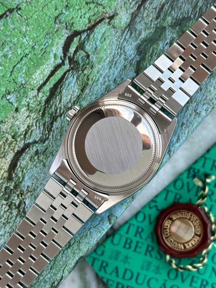 Image for Rolex Datejust 16014 Silver 1988 with original box and papers