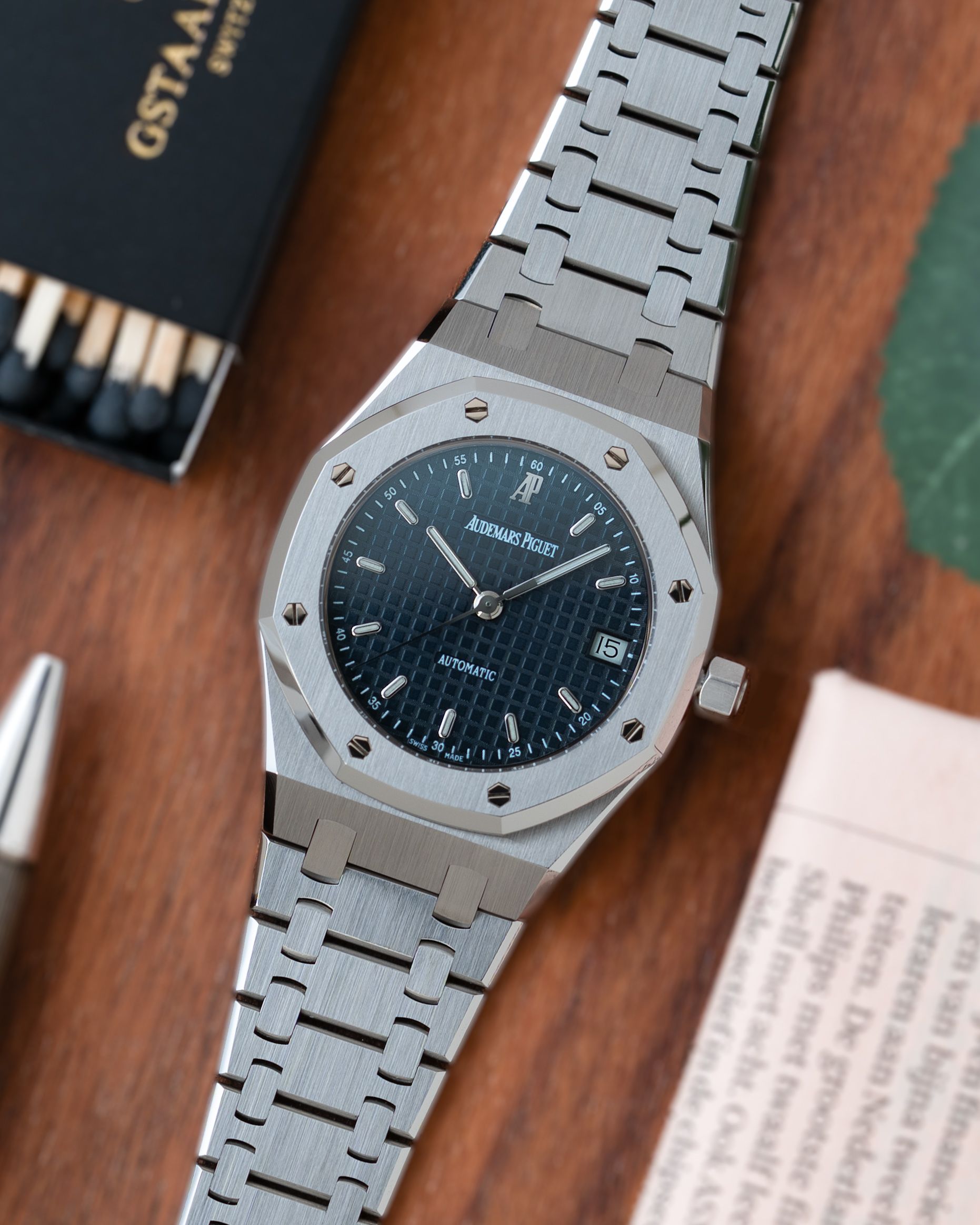 Audemars Piguet Royal Oak MK-III 14790ST Grey 2001 with original