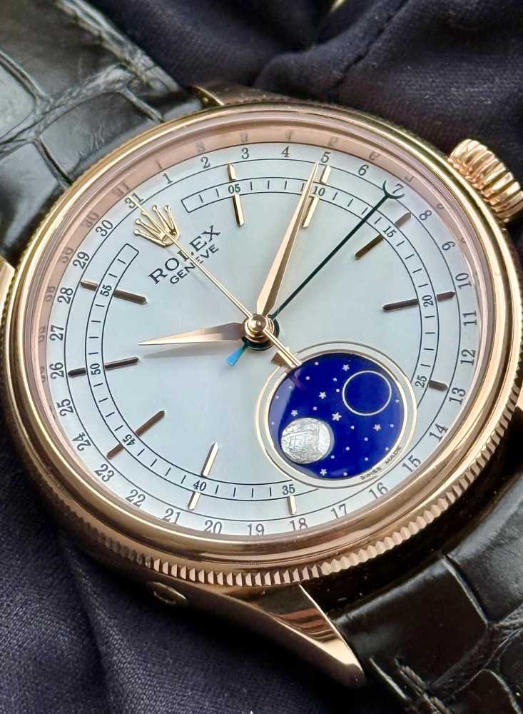 Image for Rolex Cellini Moonphase 50535 White 2021 with original box and papers