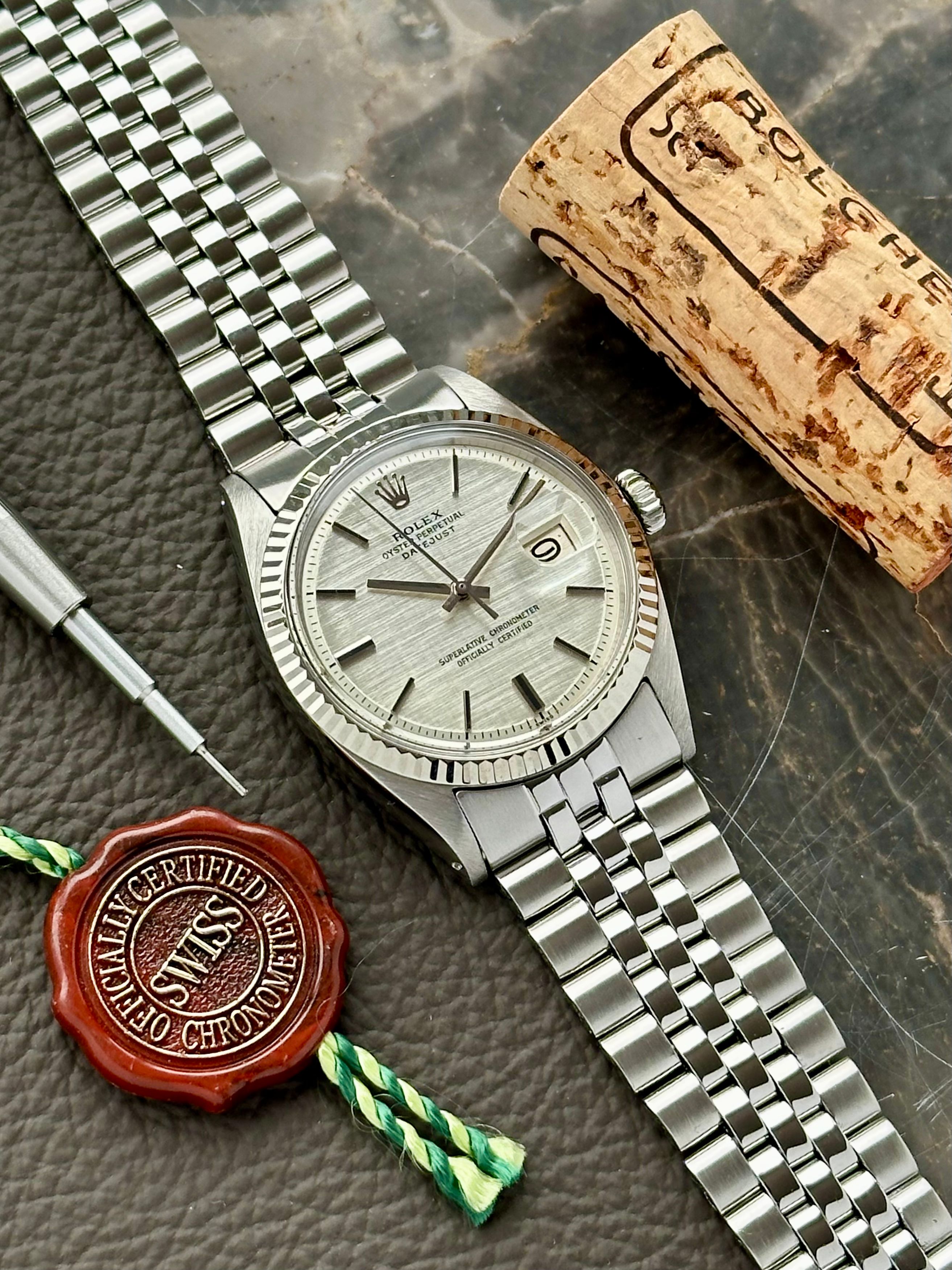 Linen on sale dial datejust