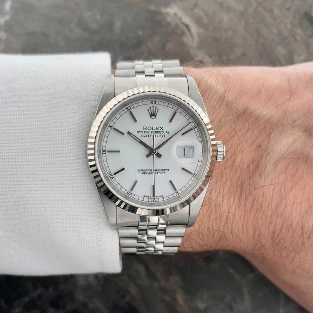 Rolex Datejust 16234 White 2002