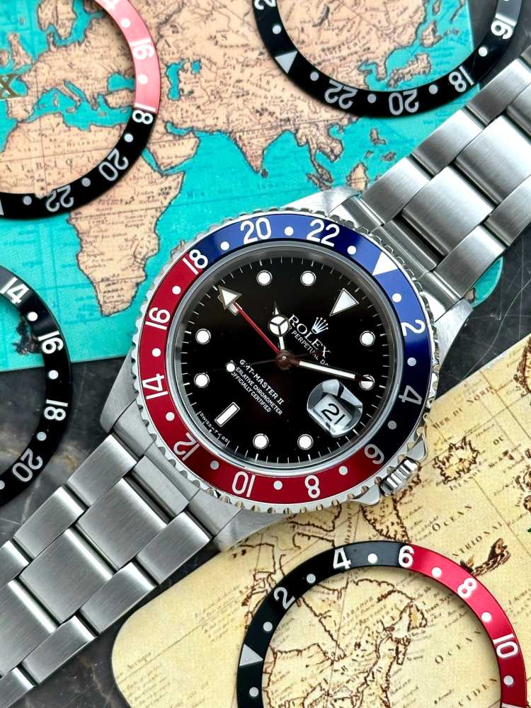 Image for Rolex GMT-Master 2 "Pepsi" 16710 Black 1995 