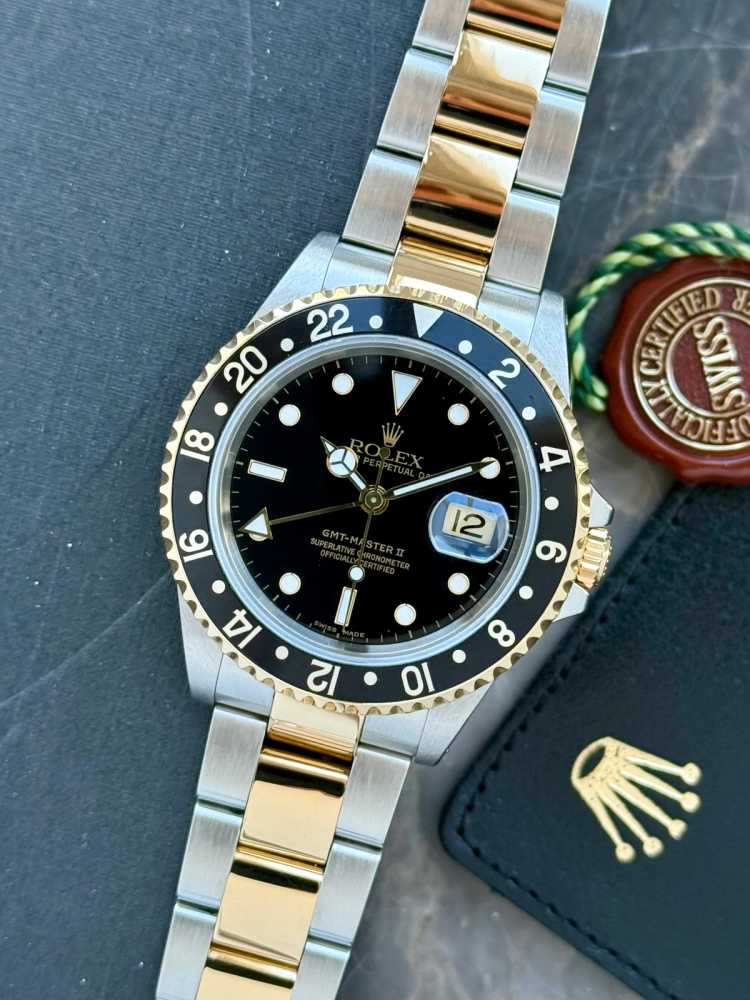 Featured image for Rolex GMT-Master 2 16713 Black 1999 