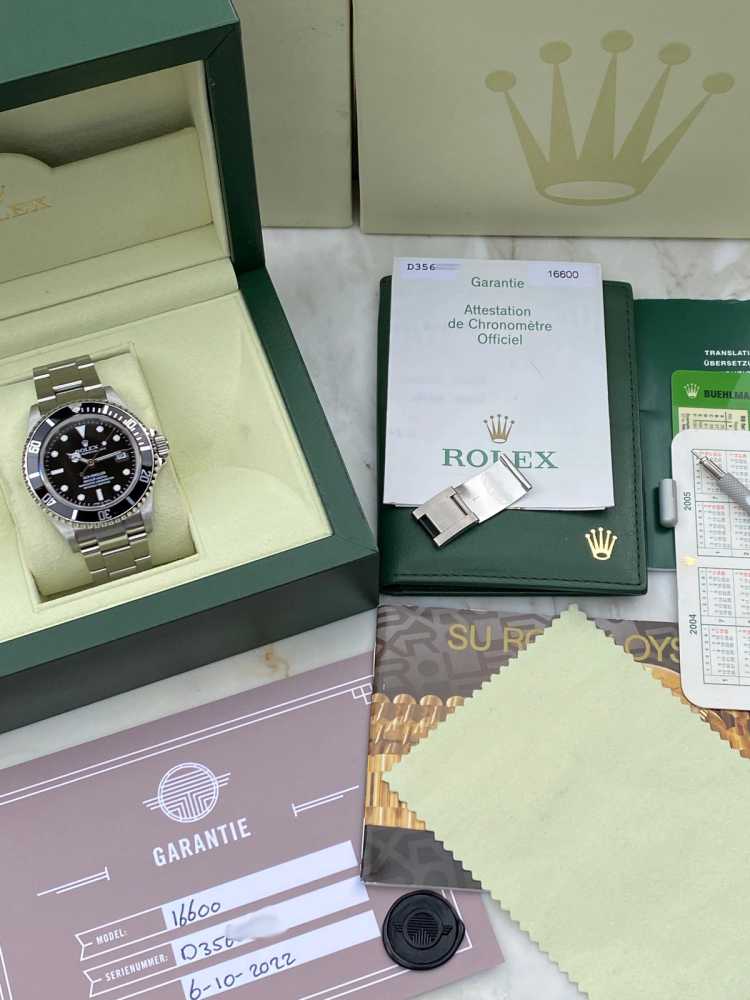 Image for Rolex Sea-Dweller 16600T Black 2005 with original box and papers