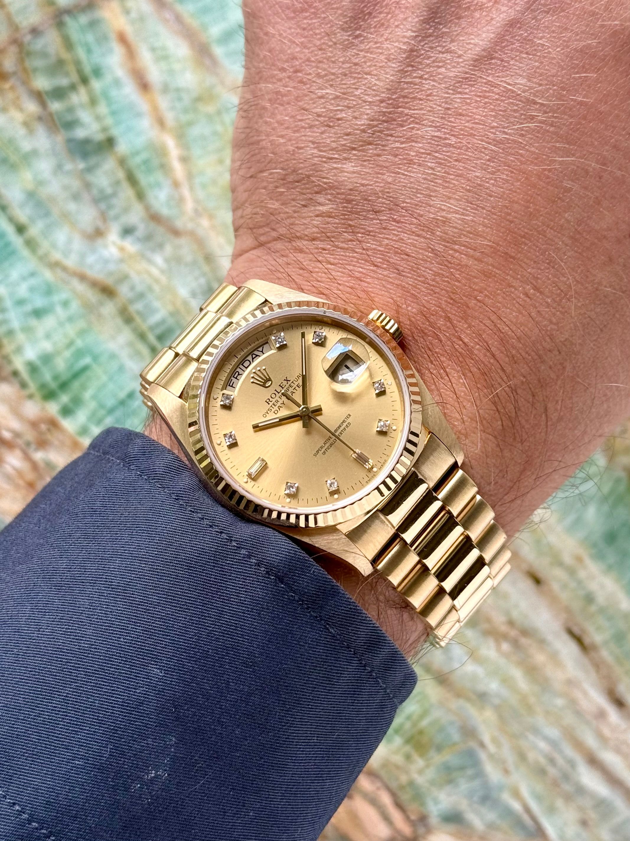 オーダーの写真。 Rolex Day-Date 