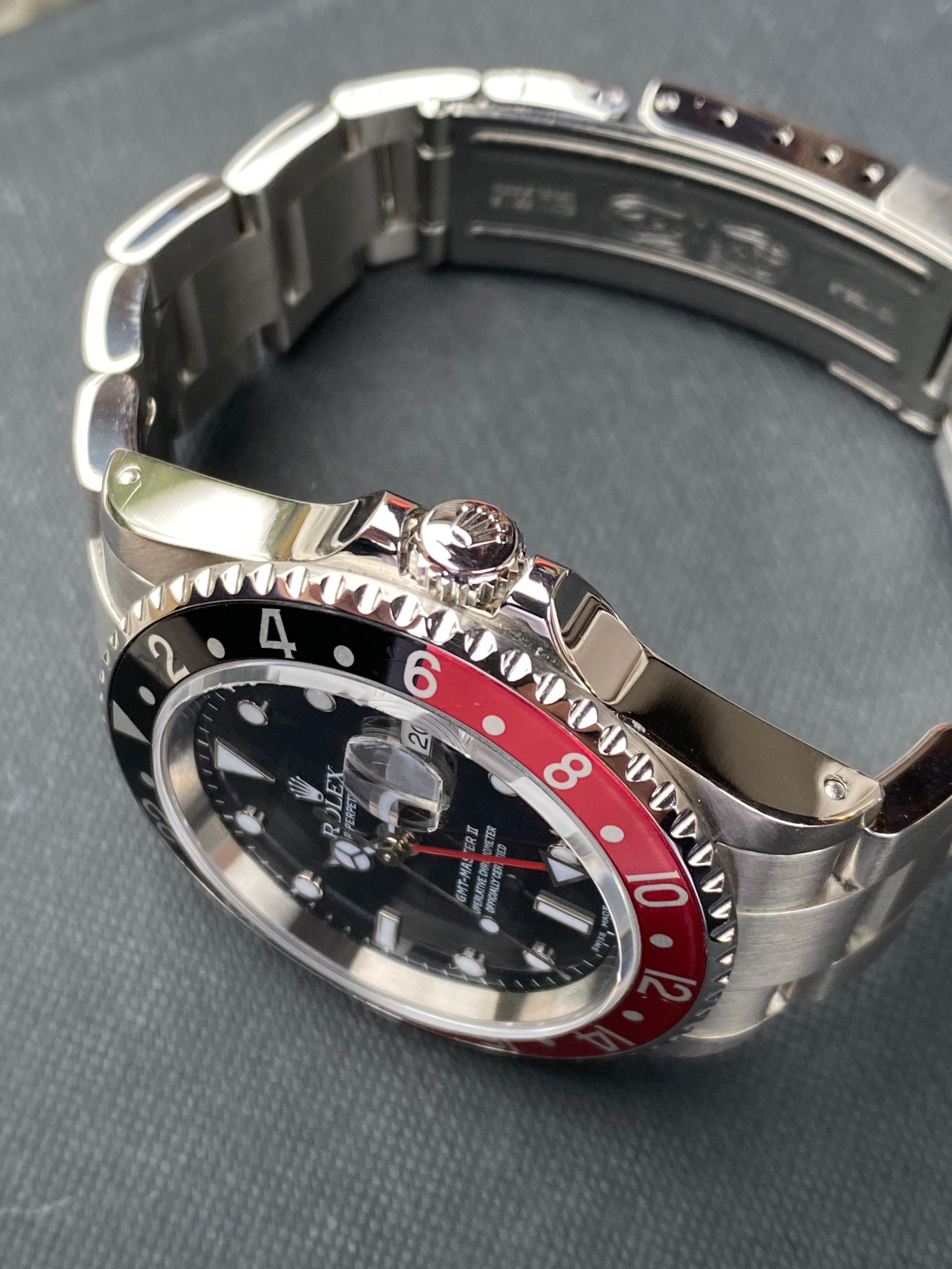 Rolex GMT Master II 16710 Black 2002