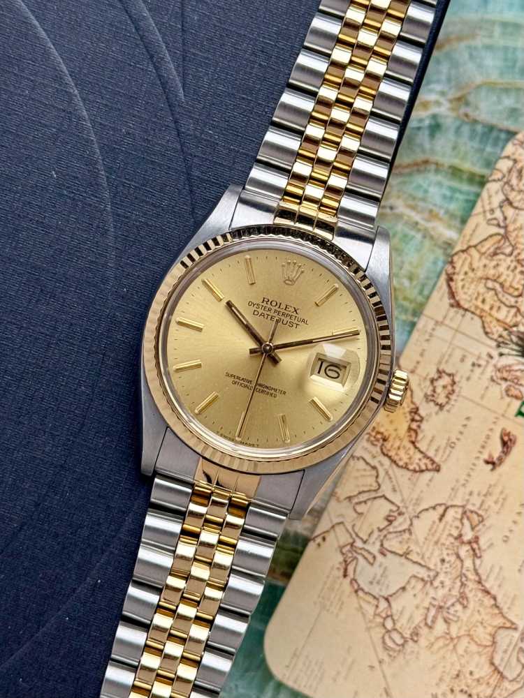 Featured image for Rolex Datejust 16013 Gold 1978 