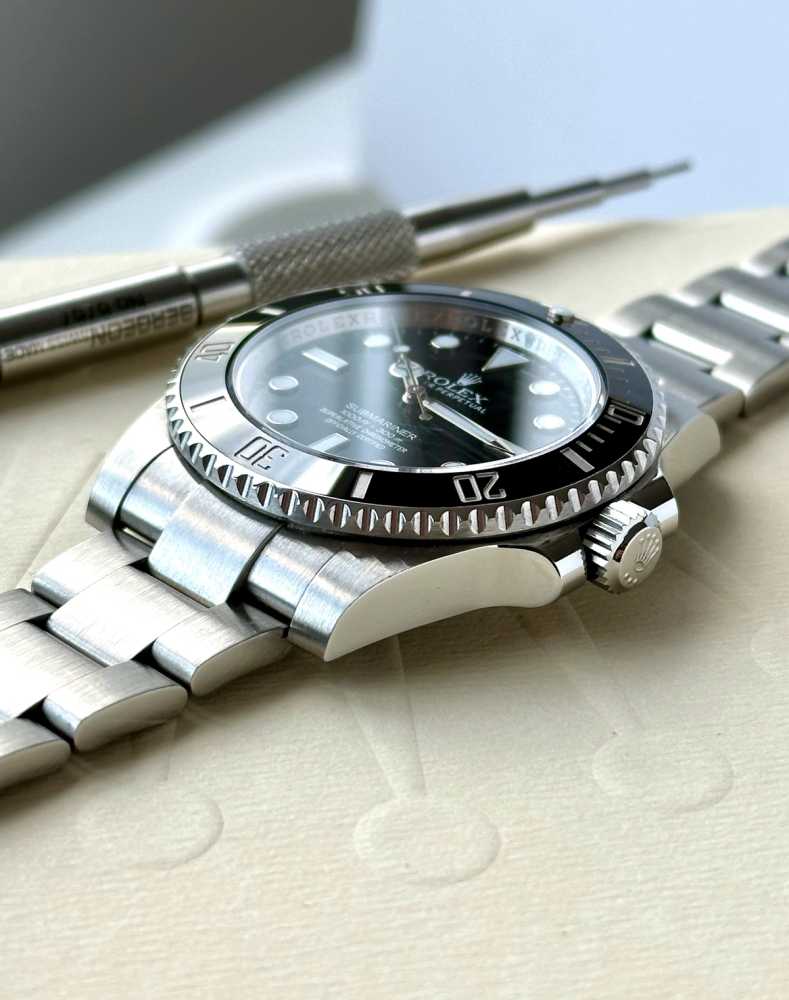 Image for Rolex Submariner 114060 Black 2014 with original box and papers