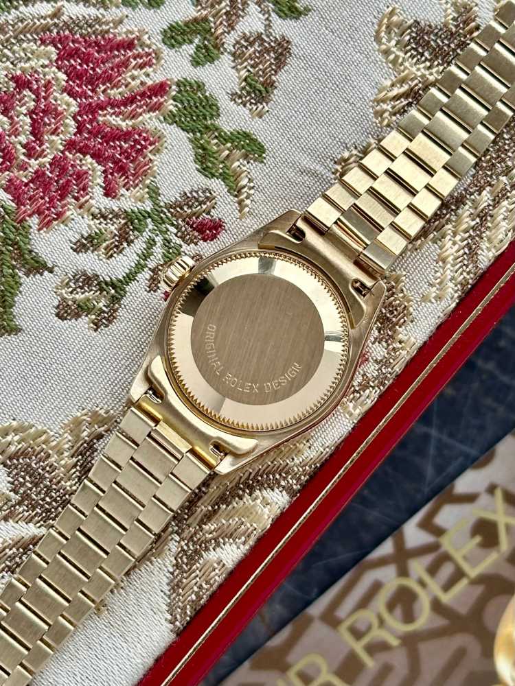 Image for Rolex Lady-Datejust "Diamond" 69178 Gold 1988 with original box and papers 2