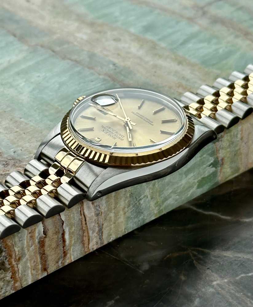 Image for Rolex Datejust 16013 Gold 1986 with original box and papers 2