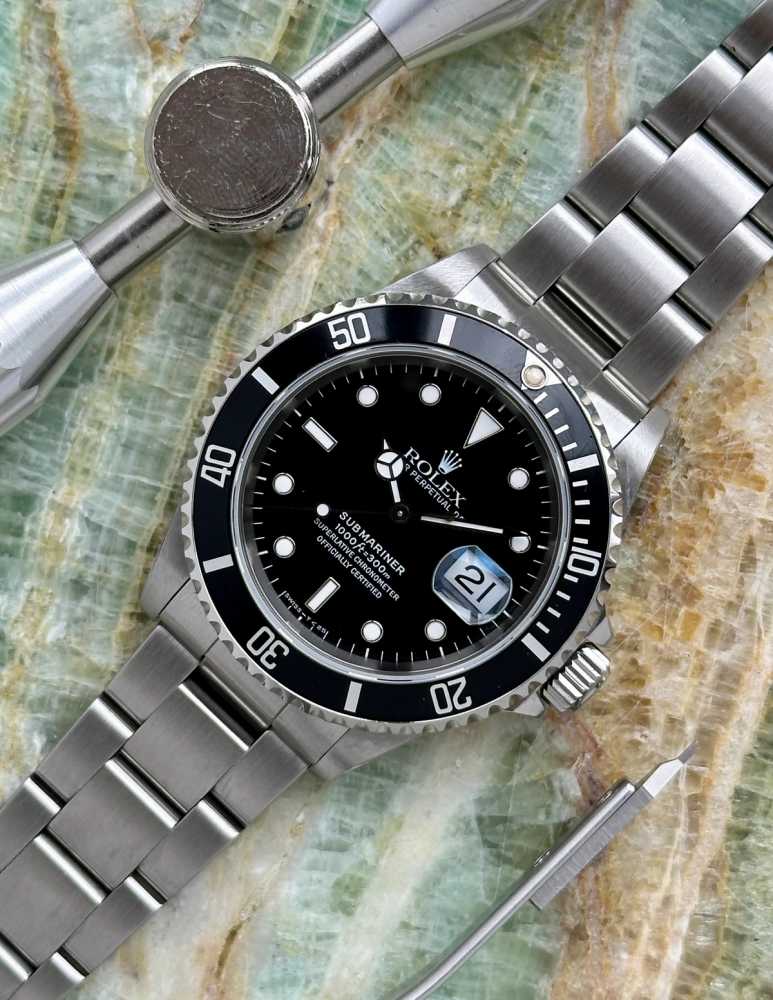 Image for Rolex Submariner 16610 Black 1997 