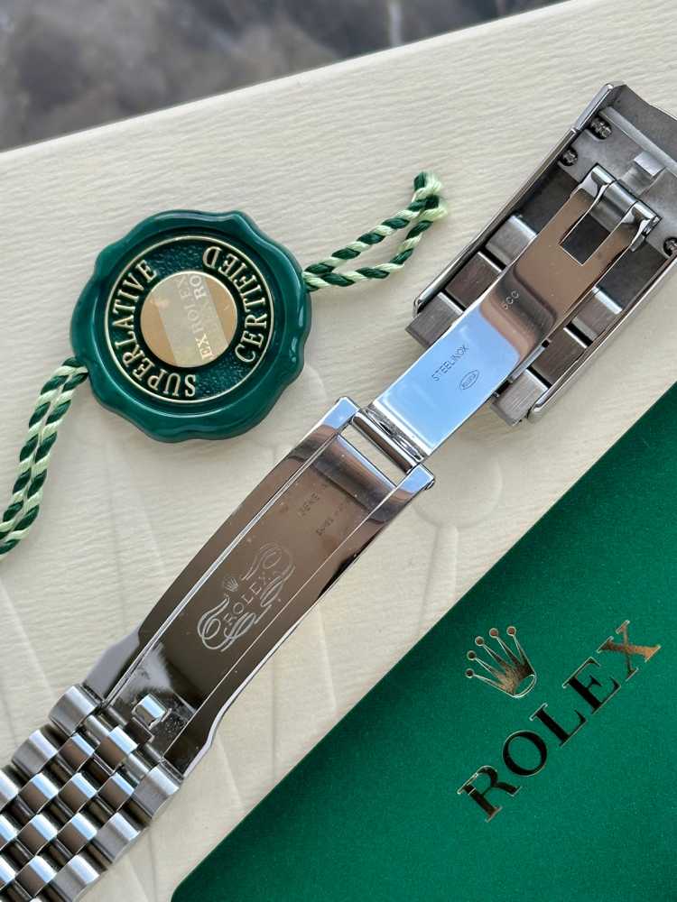 Image for Rolex Datejust 126200 Black 2022 with original box and papers