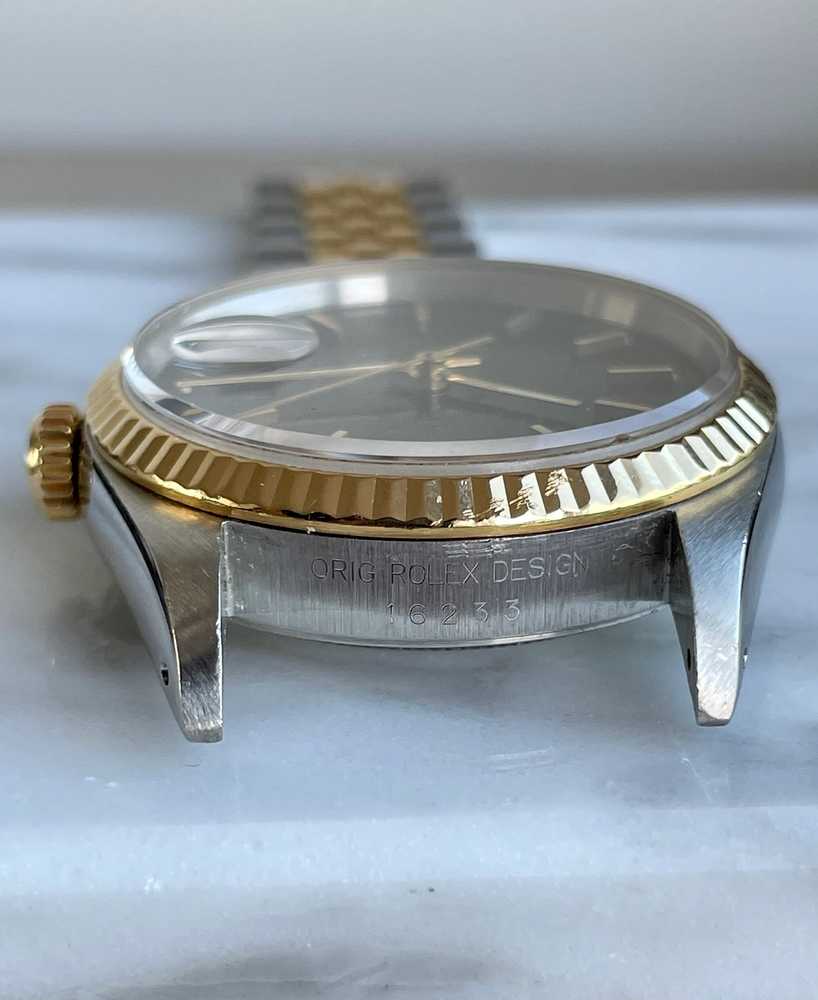Image for Rolex Datejust "Stardust" 16233 Black 1992 with original box and papers