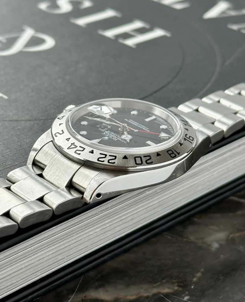 Image for Rolex Explorer II 16570 Black 2000 with original box and papers 2