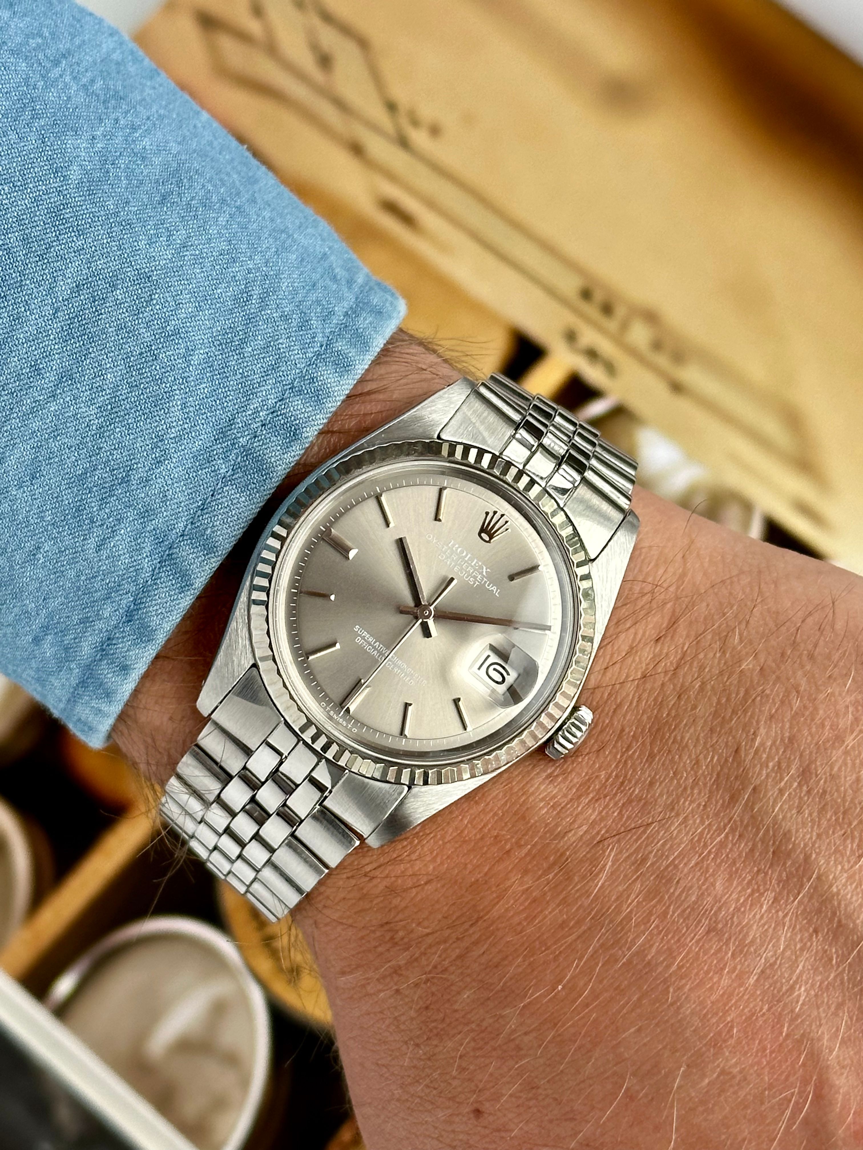 Rolex Datejust 1601 Grey 1973