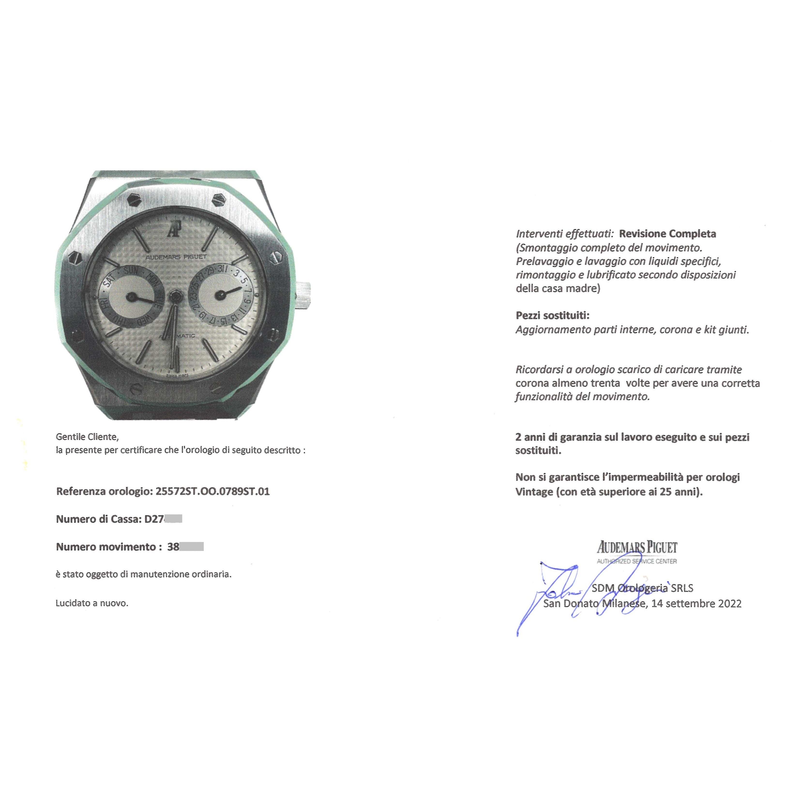 Audemars Piguet Royal Oak Day-Date ”Owl