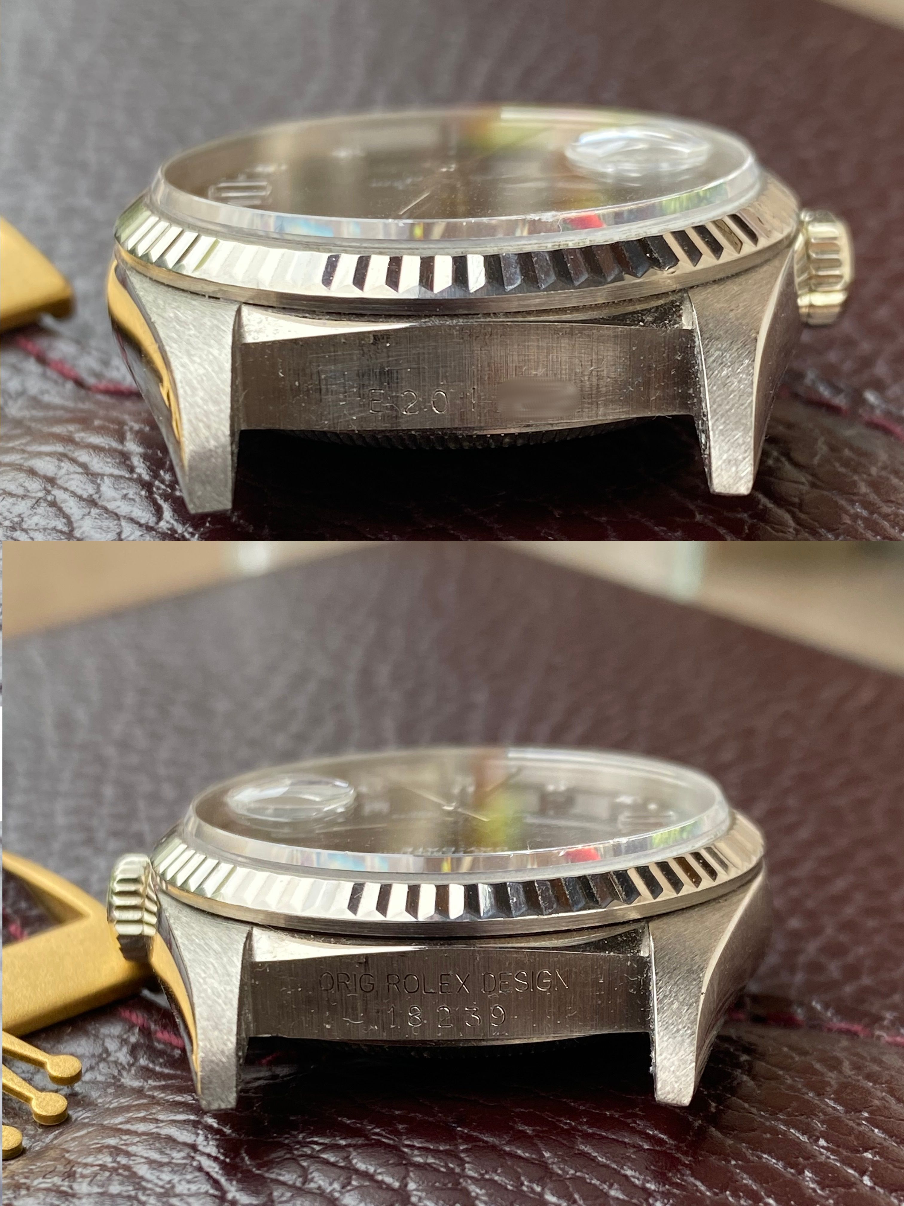 Rolex Day-Date Diamond 18239 Black 1990 with original box