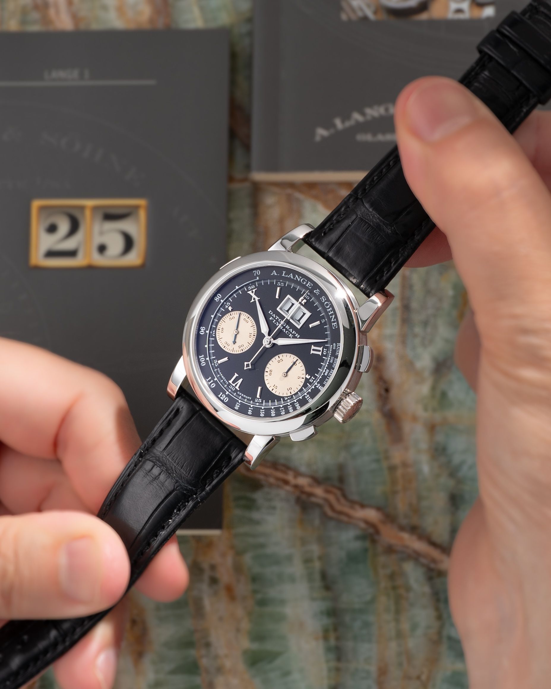 A.LANGE&SOHNE 写真たて overig Lange und Sohne, Datograph 403.035 Black 2000 with