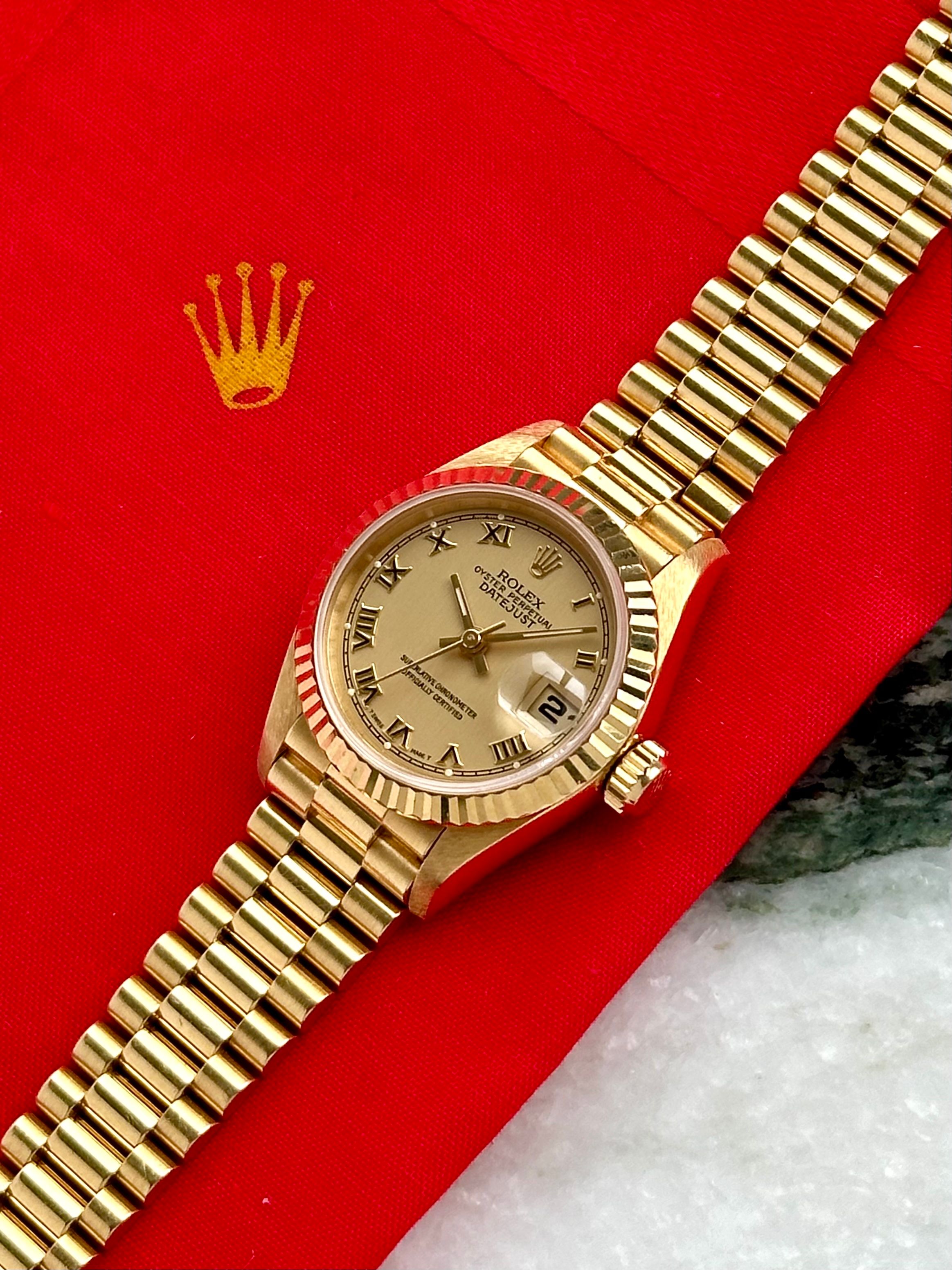 Rolex Lady-Datejust 69178 Gold 1996