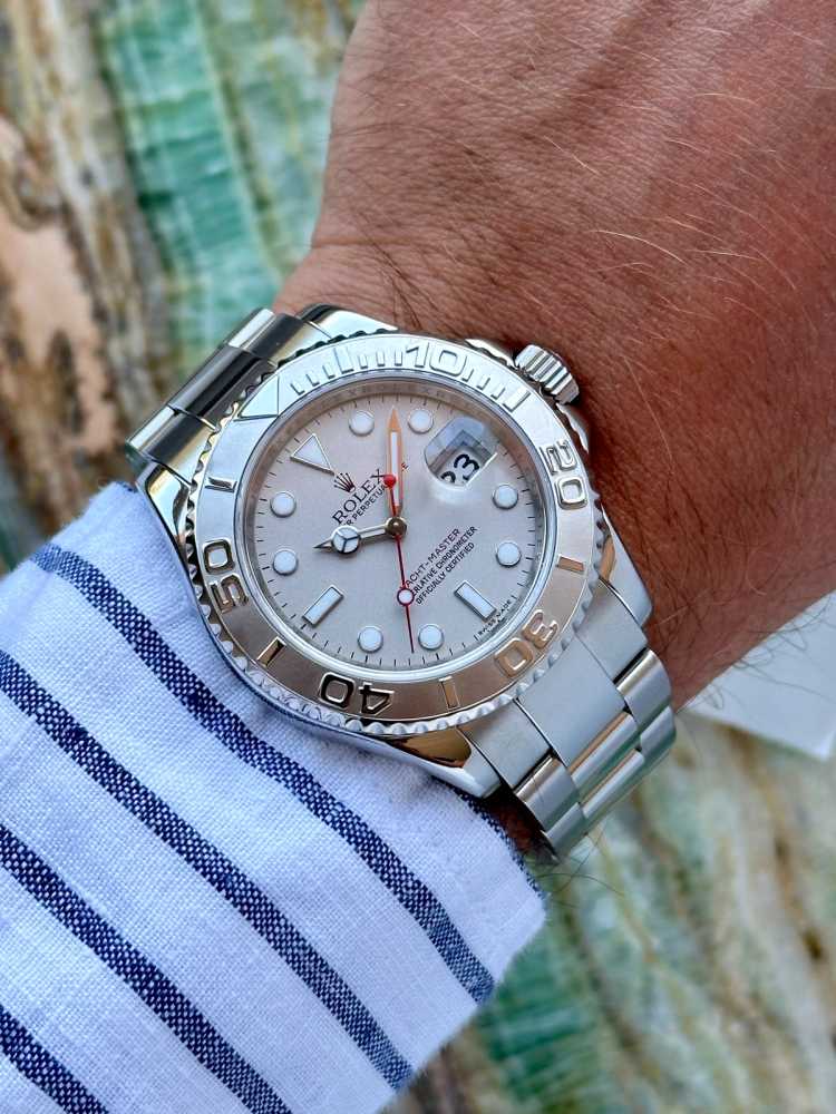 Image for Rolex Yacht-Master 16622 Silver 2008 