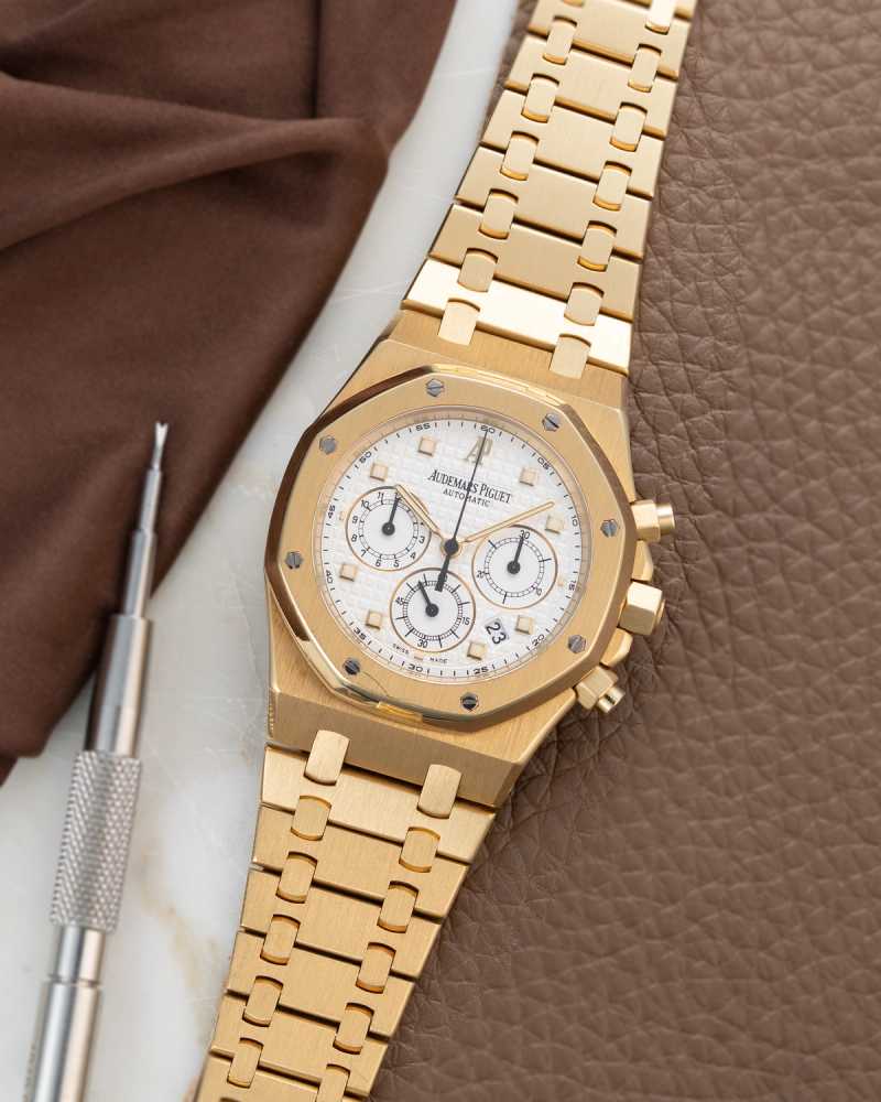 Featured image for Audemars Piguet Royal-Oak 26022 BA White undefined with original box and papers