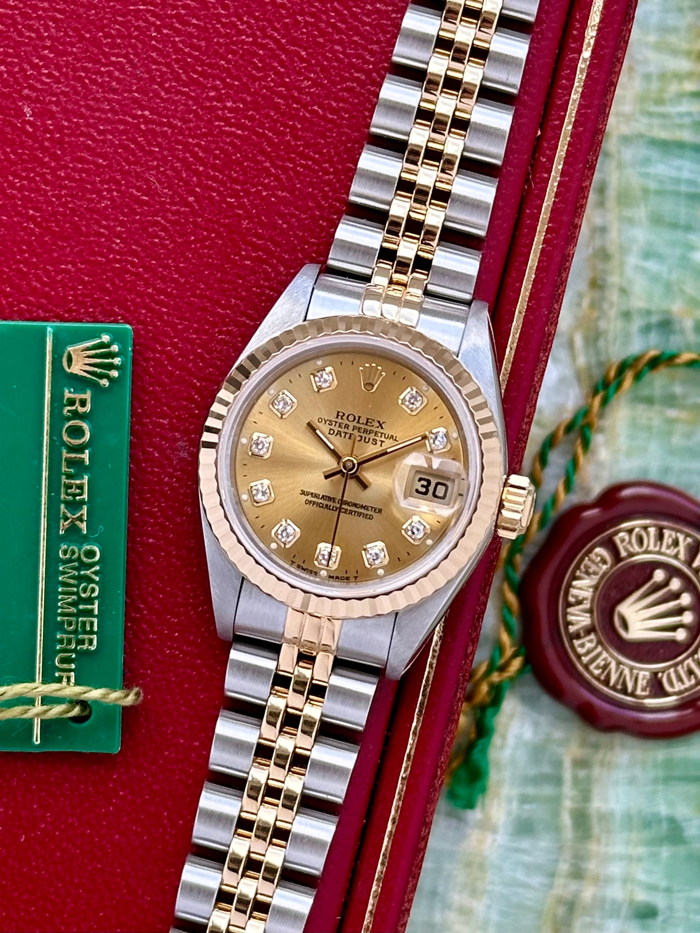 rolex oyster swimpruf datejust