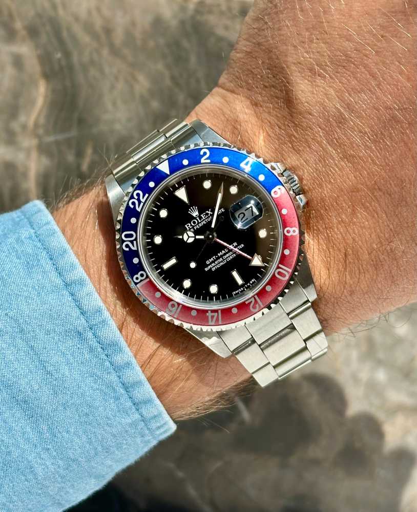 Image for Rolex GMT-Master "Pepsi" 16700 Black 1990 2