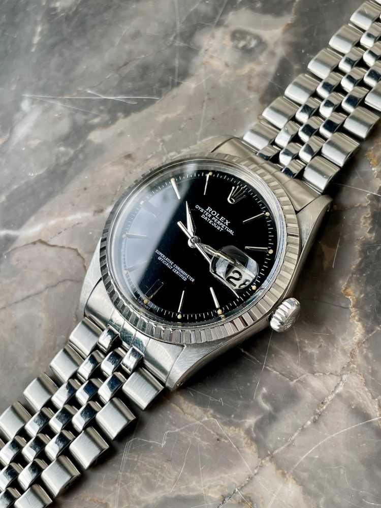 Image for Rolex Datejust 1603 Black 1966 