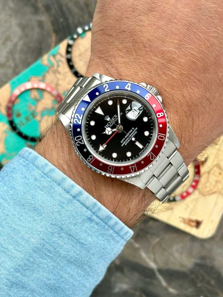 Image for Rolex GMT-Master 2 "Pepsi" 16710 Black 1995 