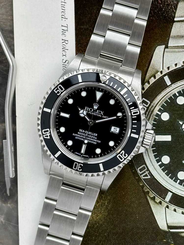 Featured image for Rolex Sea-Dweller 16600 T Black 2004 