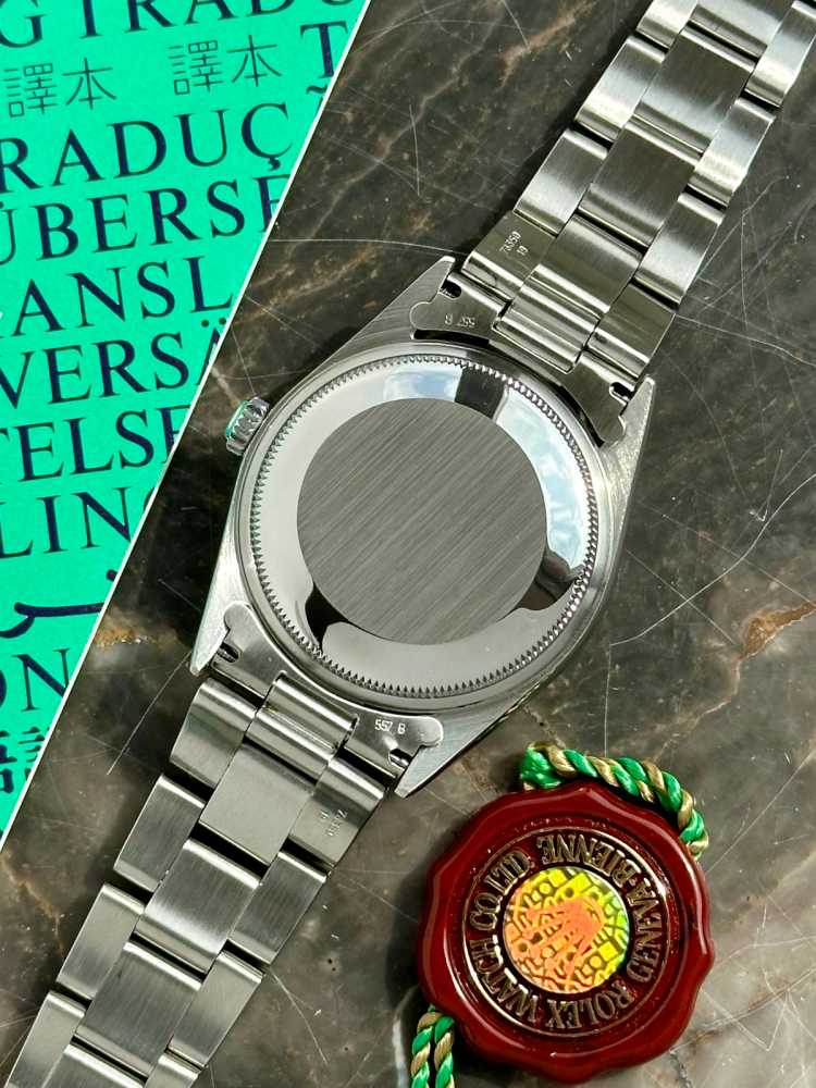 Image for Rolex Air-King 14000 Black 1999 with original box and papers