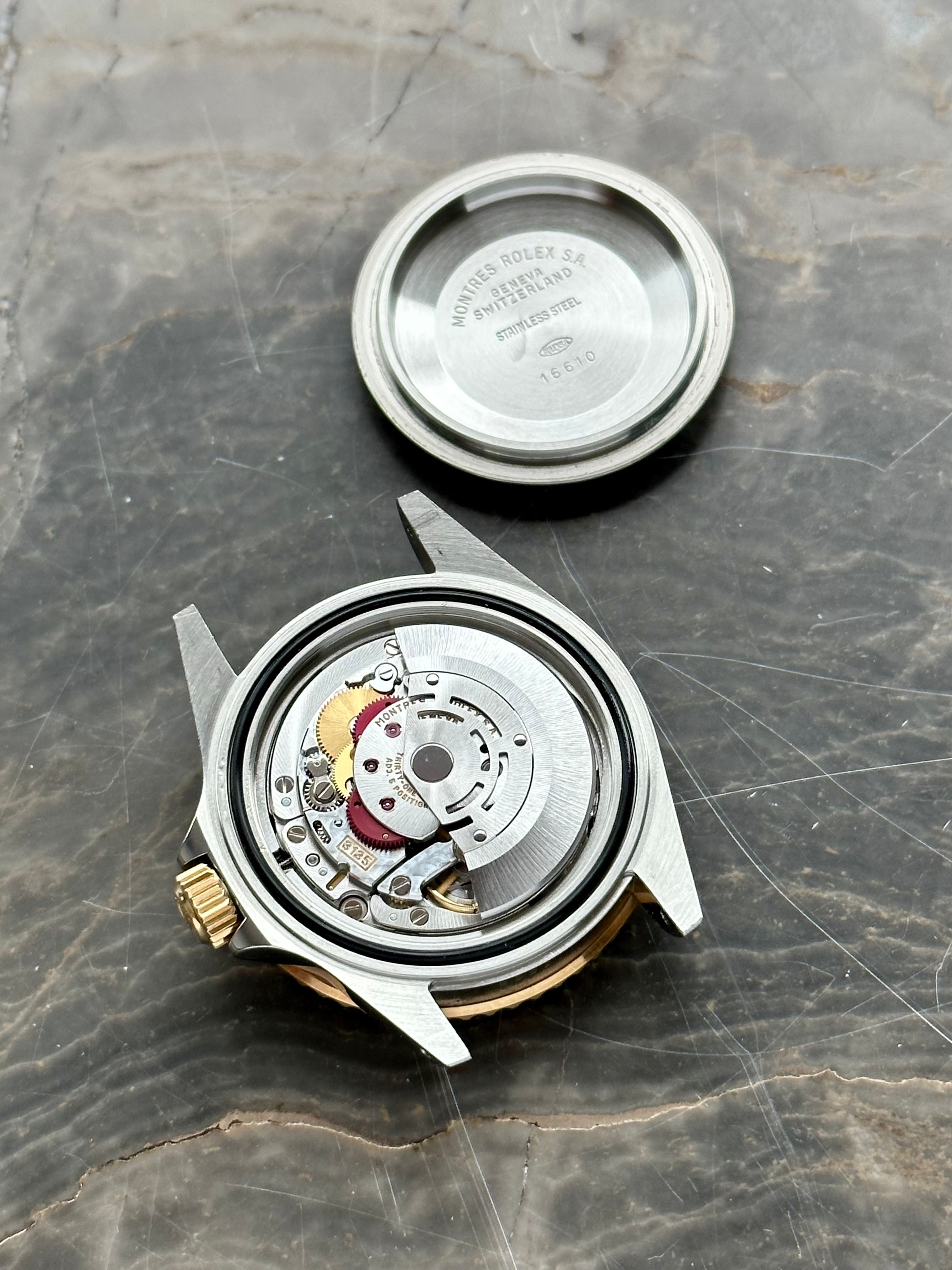 Rolex best sale 16610 movement