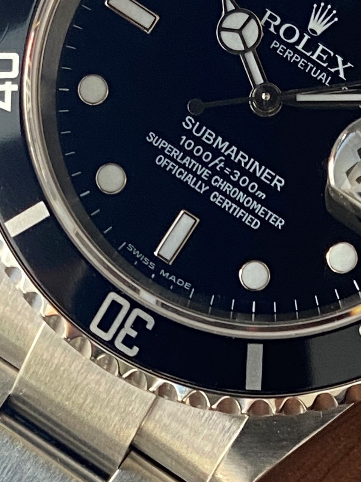 Rolex Submariner 16610 Black 2005