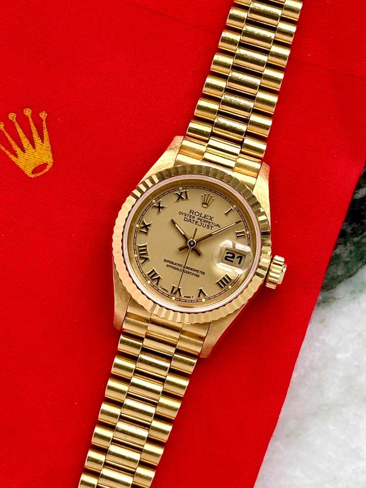 Featured image for Rolex Lady-Datejust 69178 Gold 1996 