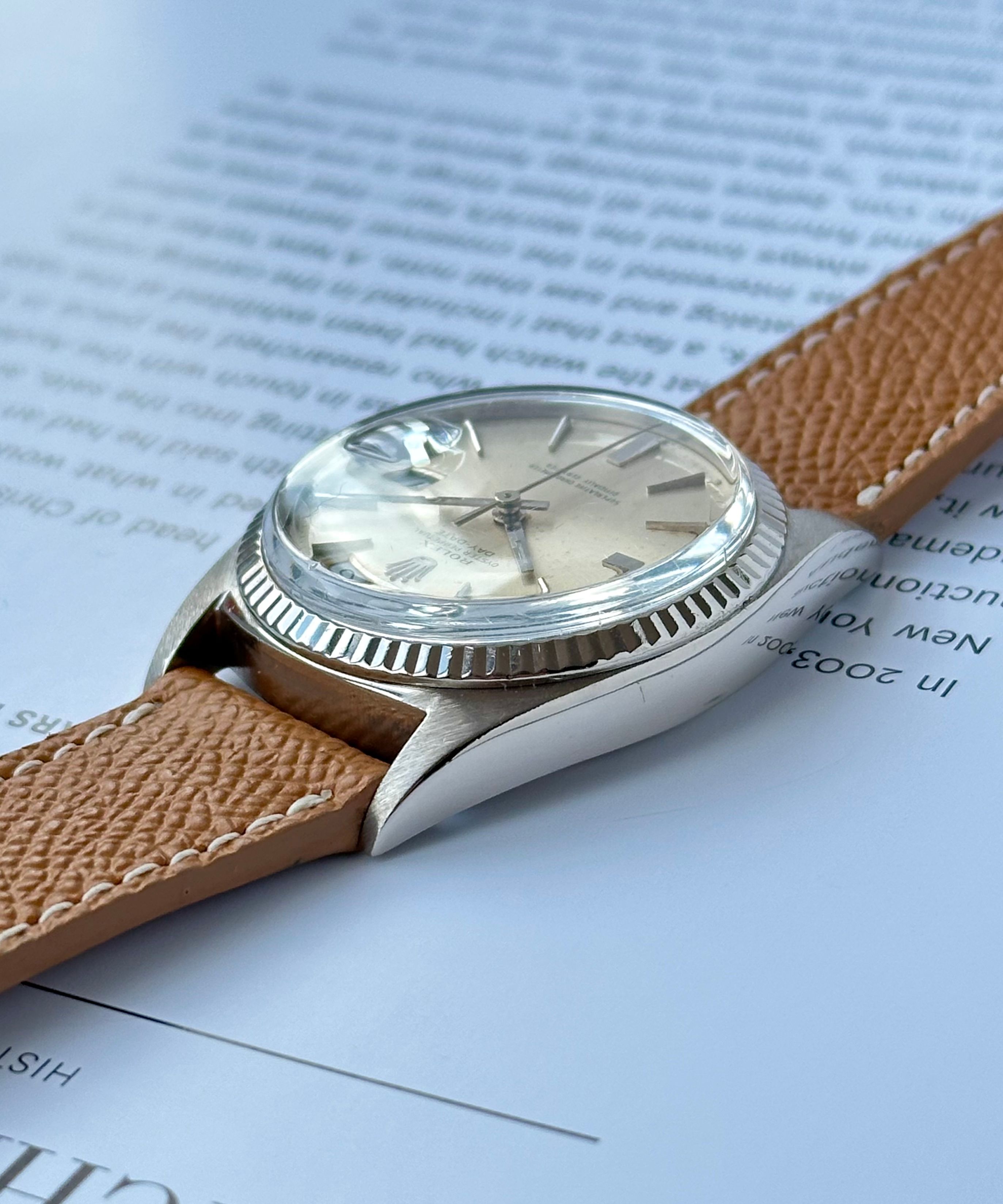 Rolex Day-Date 1803 Silver 1970