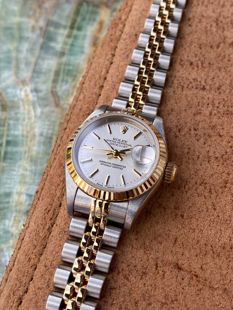 Image for Rolex Lady Datejust 79173 Silver 2000 with original box and papers