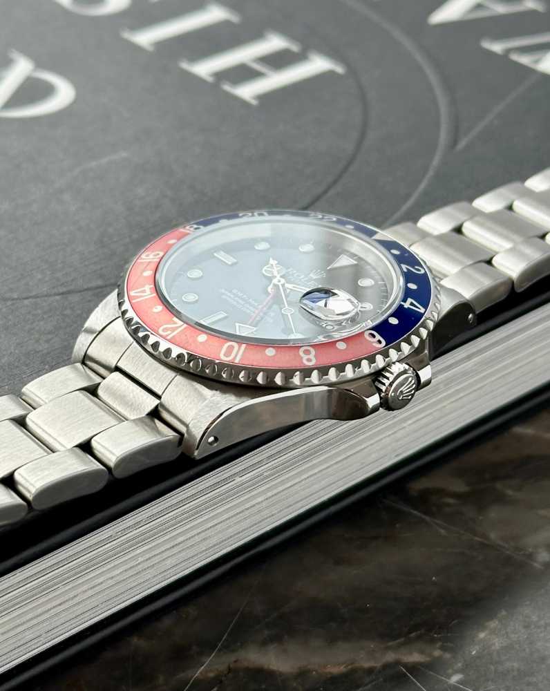 Image for Rolex GMT-Master "Pepsi" 16700 Black 1997 with original box and papers