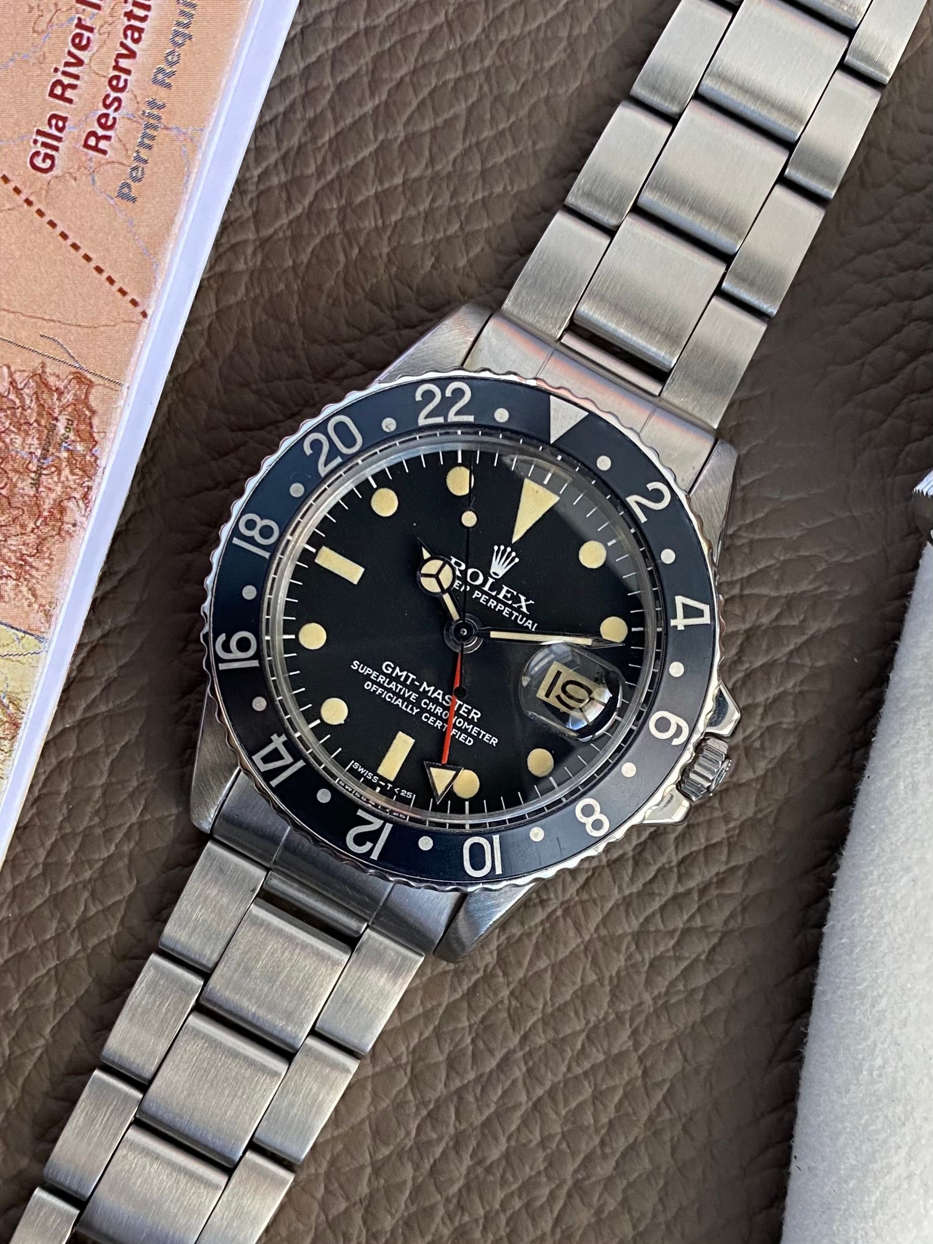 Rolex GMT Master 1675 Black 1973