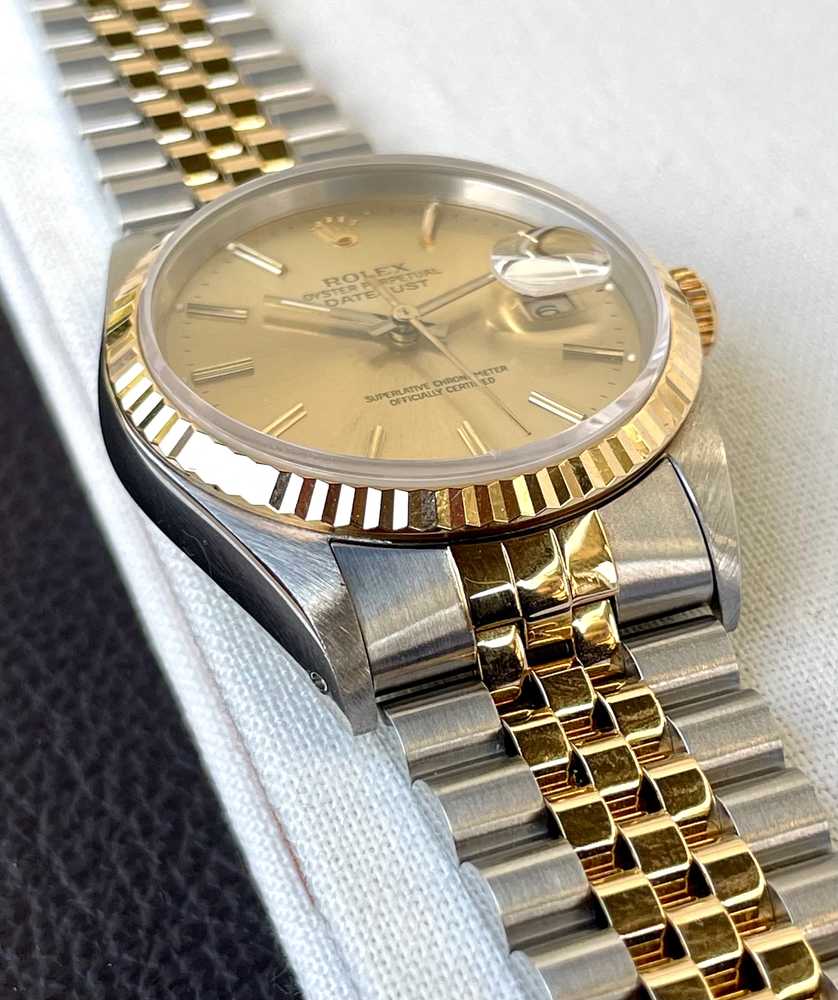 Image for Rolex Datejust 16233 Gold 1991 
