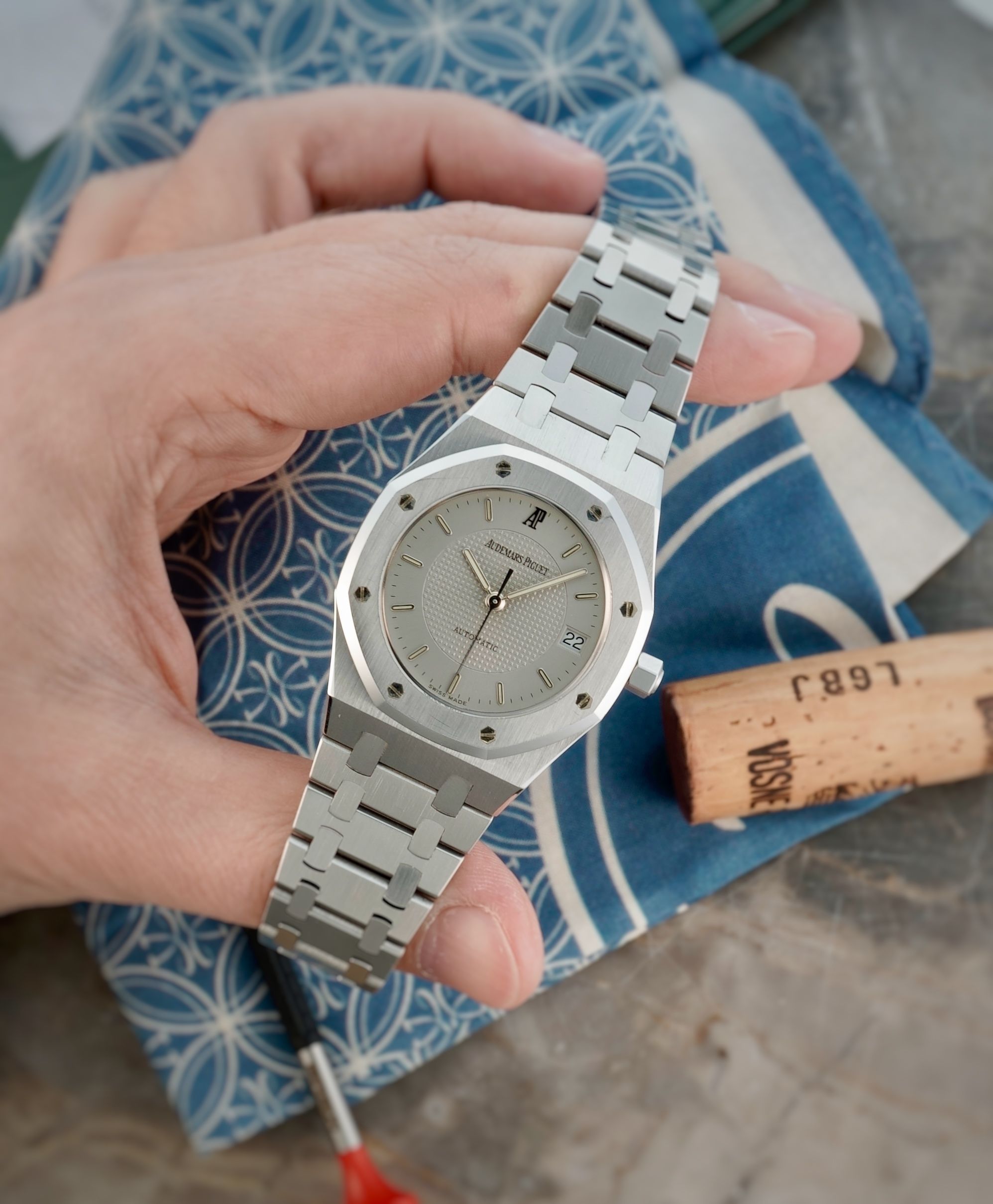 ラスト一点‼️Audemars Piguet 掛時計　シルバー Audemars Piguet Royal Oak 