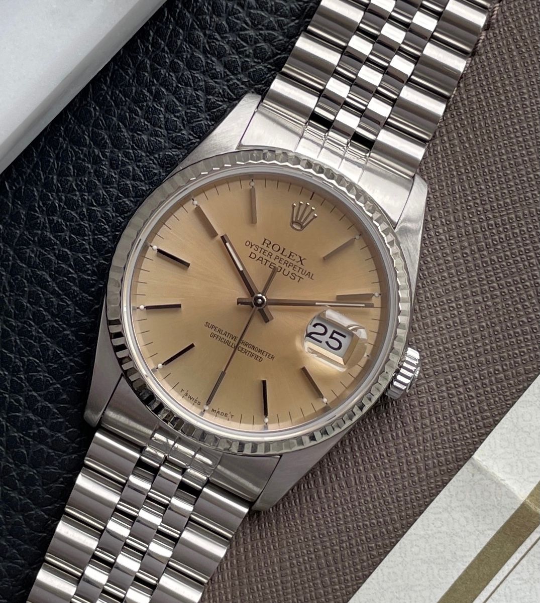 Rolex Datejust 16234 Tropical Full Set 16234 Tropical 1991 with