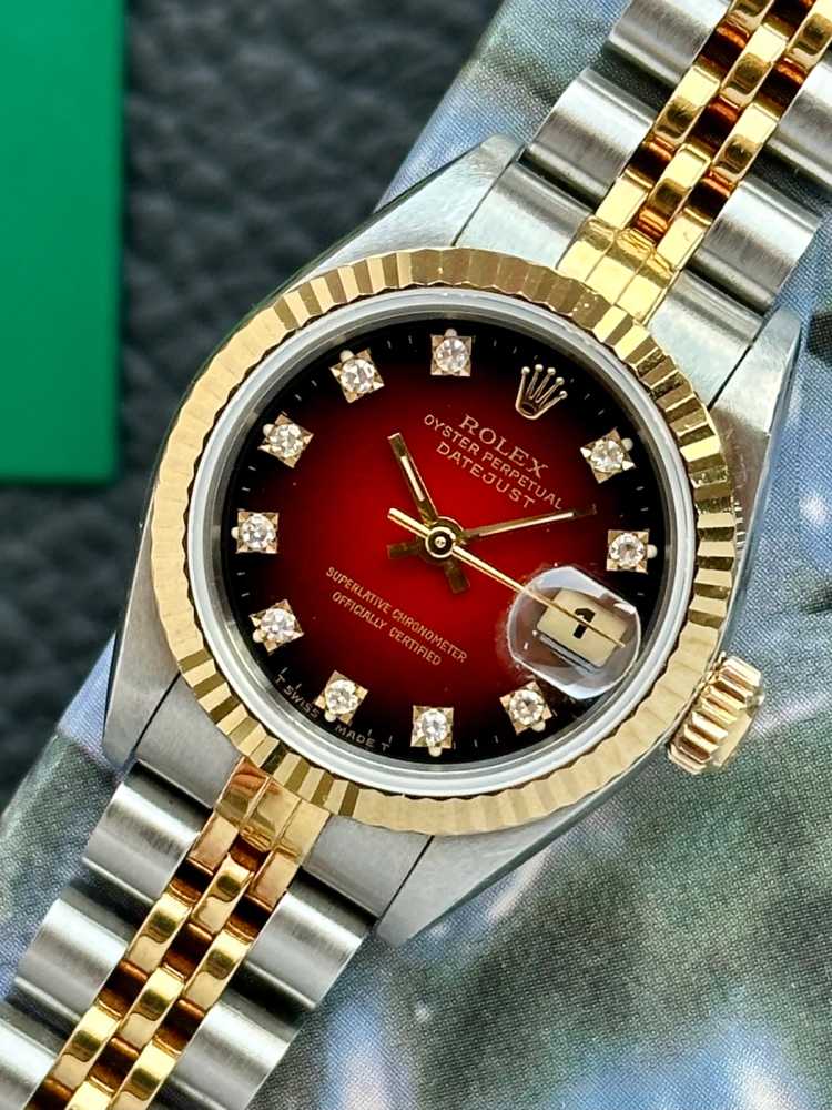 Image for Rolex Lady-Datejust "Diamond" 69173G  1993 with original box and papers