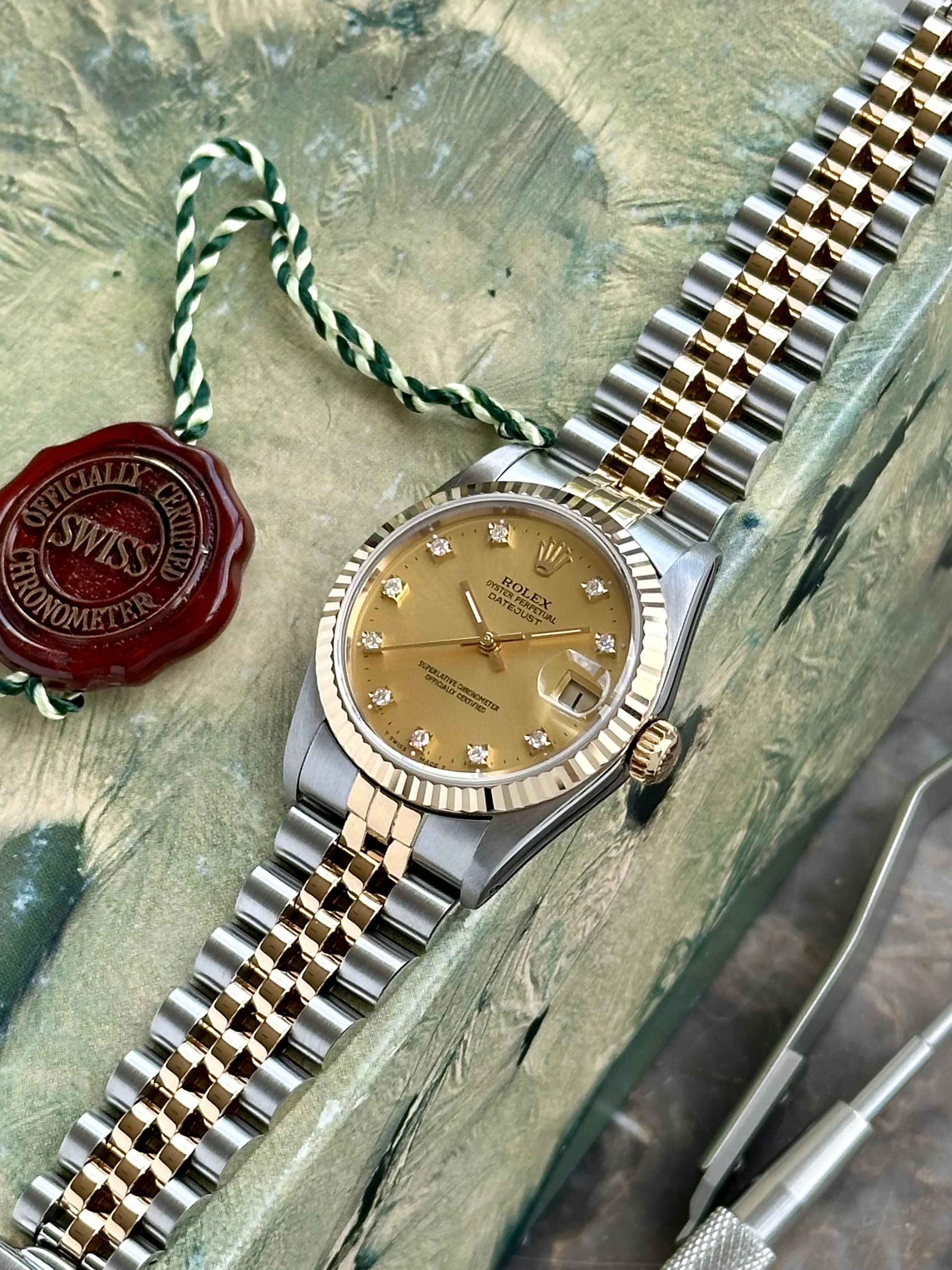 ROLEX DATEJUST 68273 3コマ Rolex Datejust 