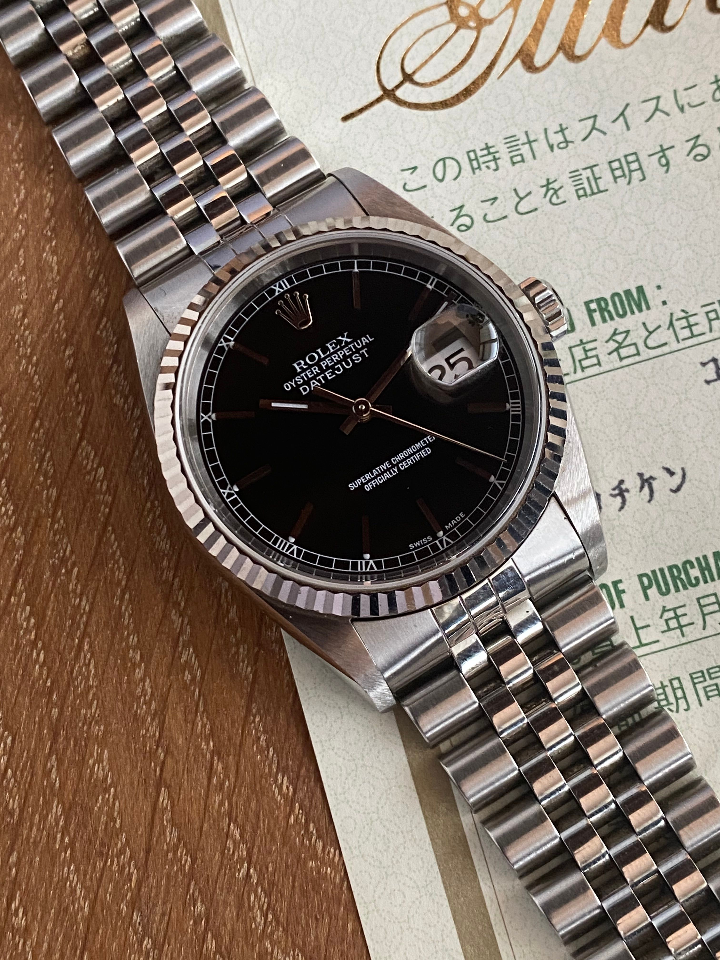 Rolex 2025 datejust 2002