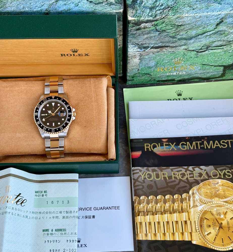 Image for Rolex GMT-Master 2 16713 Black 1999 