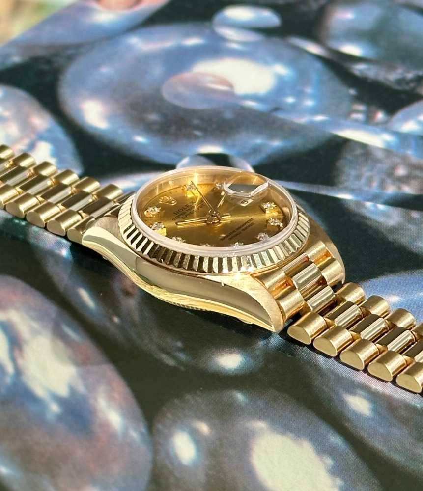 Image for Rolex Lady-Datejust "Diamond" 69178G Gold 1991 