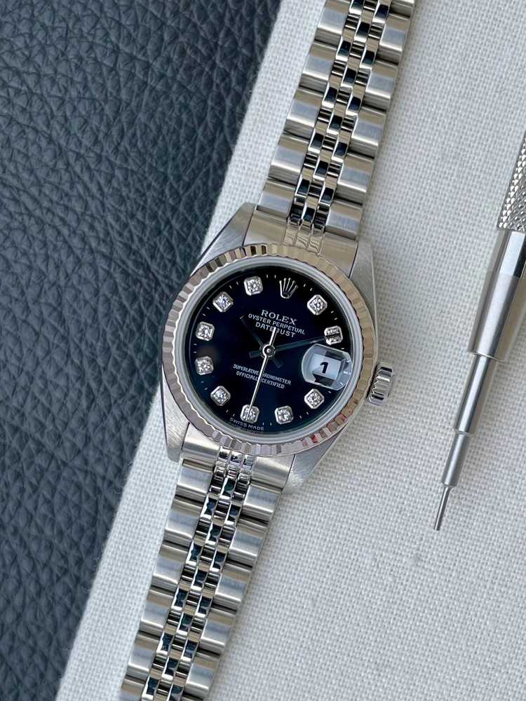 Featured image for Rolex Lady Datejust "Diamond" 79174G Black 1999 with original box and papers