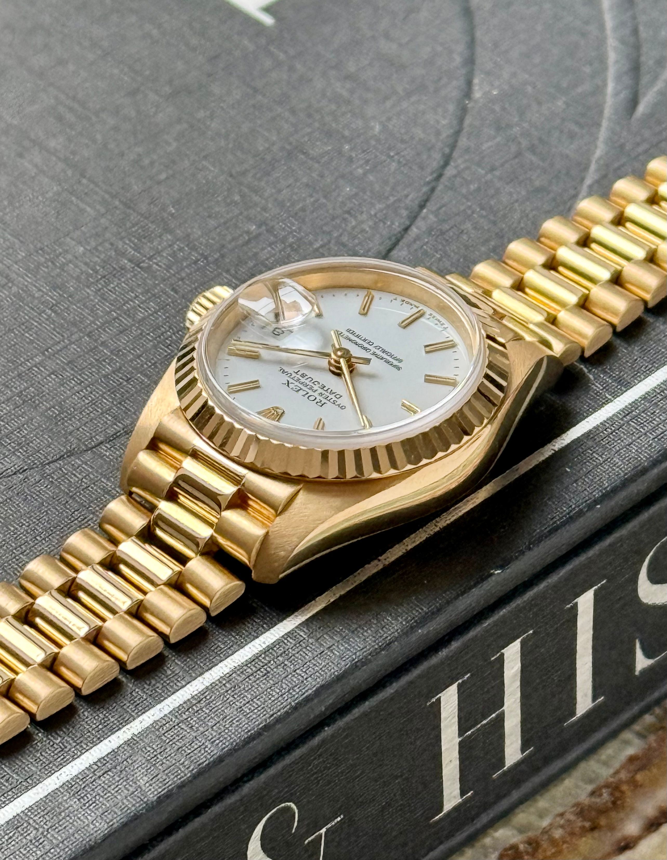 Rolex Lady-Datejust 69178 White 1990